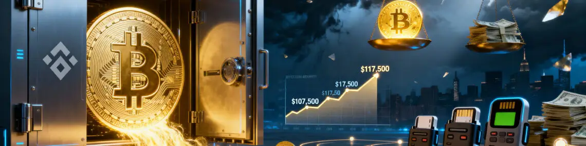 Binance Bitcoin Outflows Hit 9 Days Straight as FOMC Sparks Investor Shifts