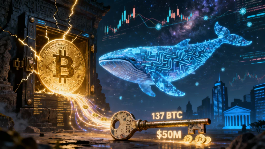 Bitcoin Whale Awakens After Nearly 13 Years—Why Now?