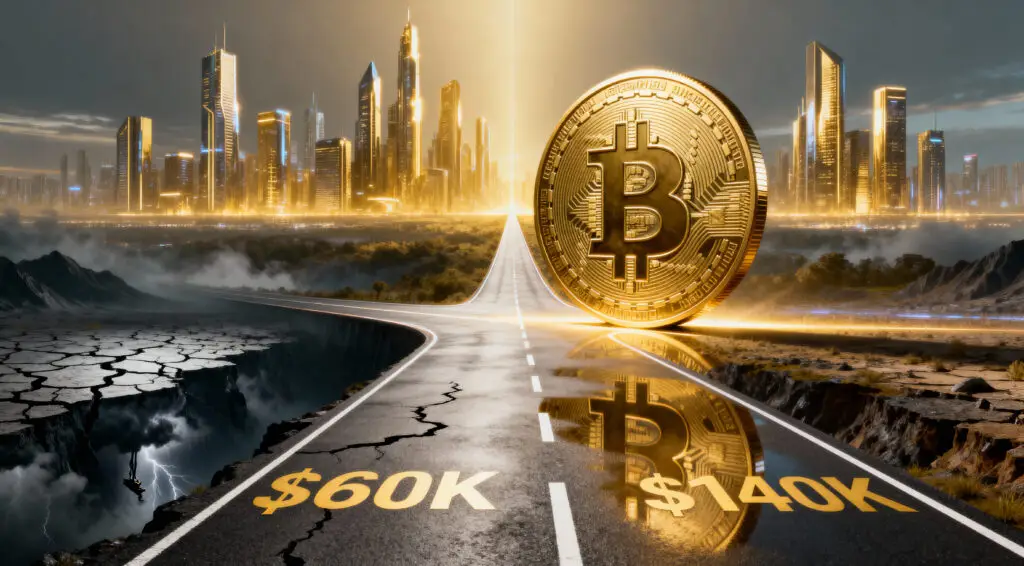 Bitcoin at a Crossroads: Will the Next Move Be $60K or $140K?