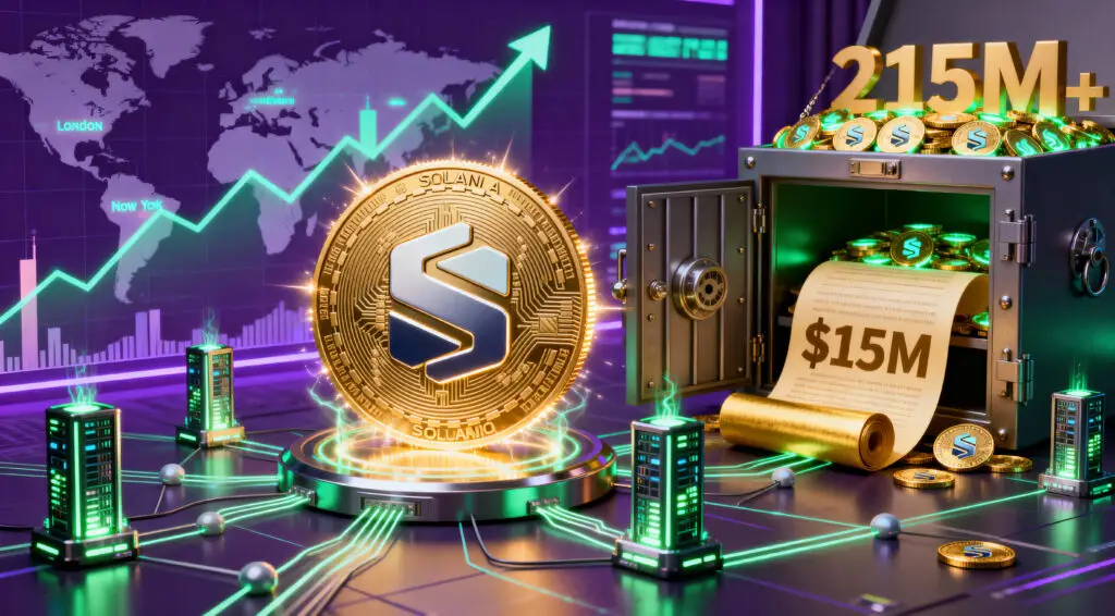 DeFi Development Expands Solana Bet With $15M Acquisition, Now Holding Over 2 Million SOL Tokens