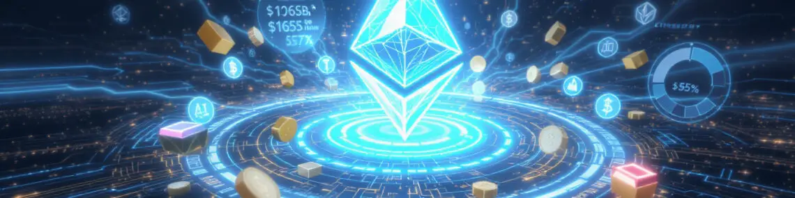 Ethereum Stablecoin Supply Hits $165B as Tokenization Boom Accelerates