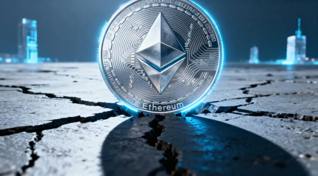 Ethereum on Edge: Price Risks Deep Drop to $2,750 as Co-Founder Moves ETH
