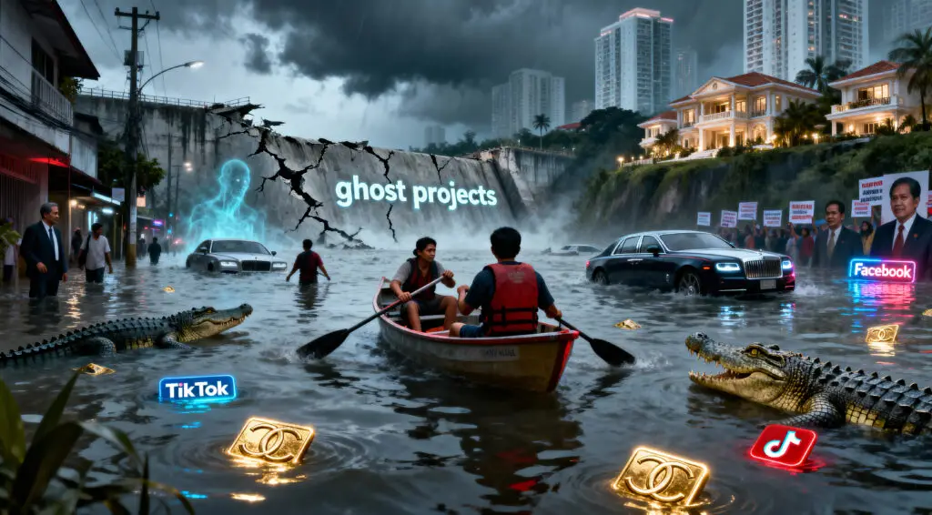 Fury Over Corruption and ‘Nepo Babies’ as Floods Paralyze the Philippines