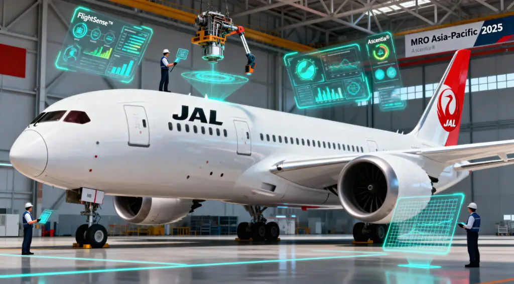Japan Airlines Renews 10-Year Collins Aerospace Support Deal for 787 Fleet at MRO Asia-Pacific