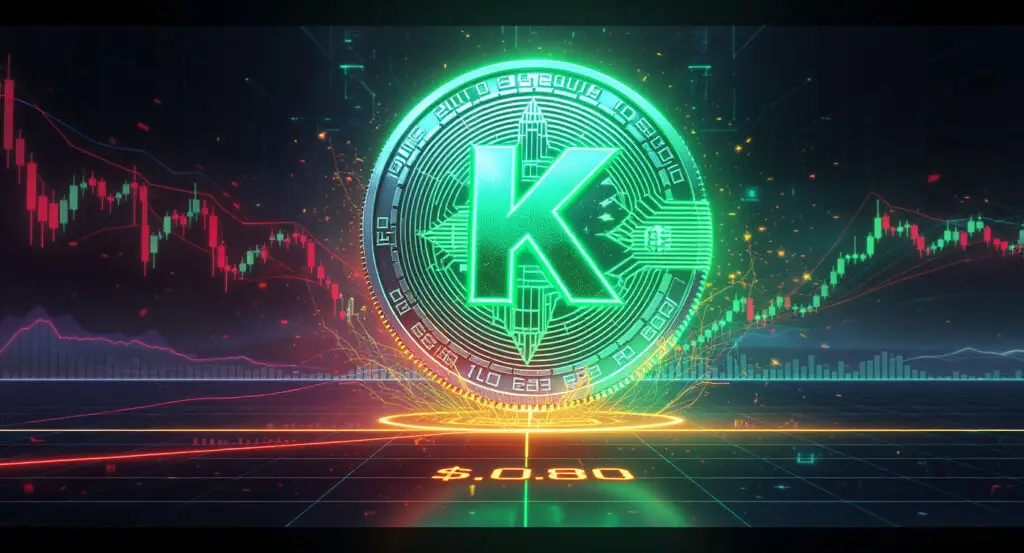 Kaspa Price Prediction Today: Can KAS Hold the $0.080 Pivot?