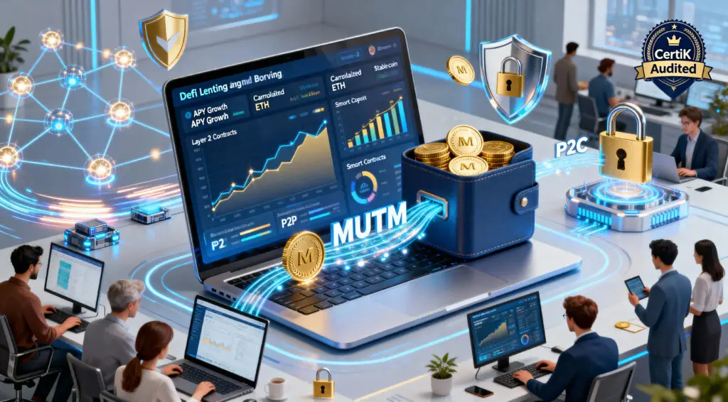 Mutuum Finance (MUTM): Retail-Friendly DeFi Token Targets Growth with Real Lending Utility