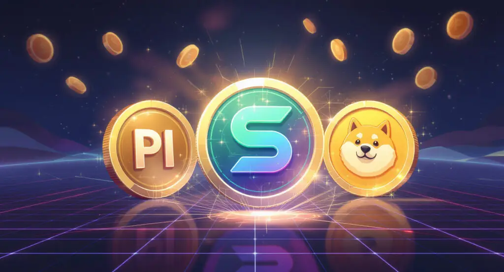Pi Network Faces Big Unlocks, Solana Wrestles With $215, DOGE Stalls at $0.22, Presale Interest Builds on the Fringe