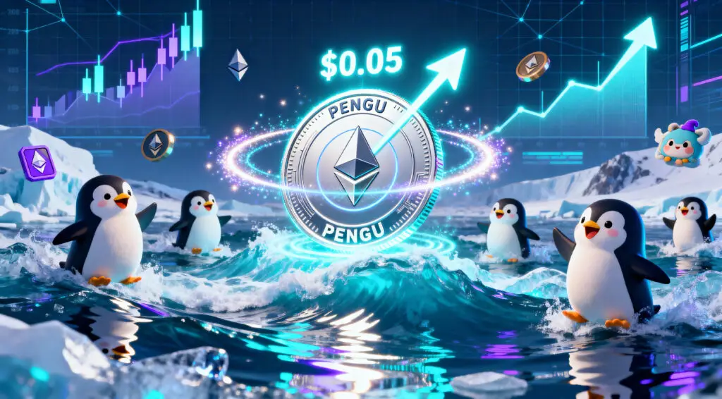 Pudgy Penguins’ PENGU Surges as Predictors Bet on Rally Toward $0.05