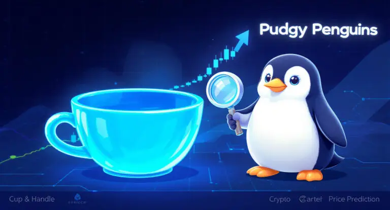 Pudgy Penguins Price Prediction on Cup and Handle Formation