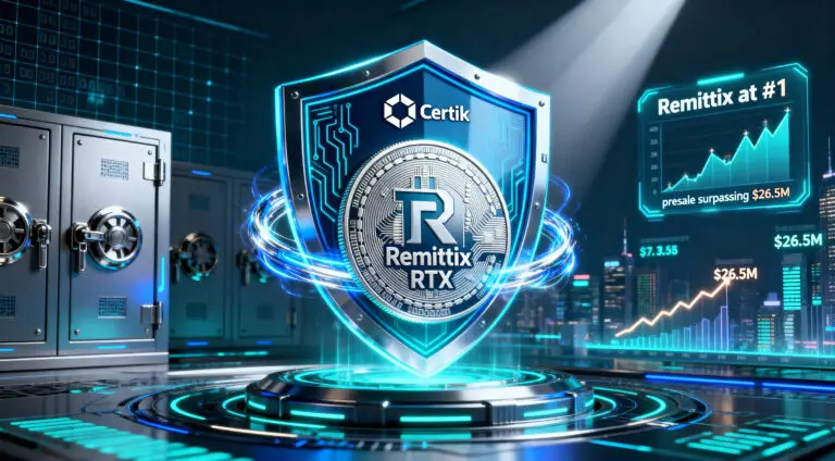 Remittix Surges Past $26.5M Presale After CertiK #1 Ranking