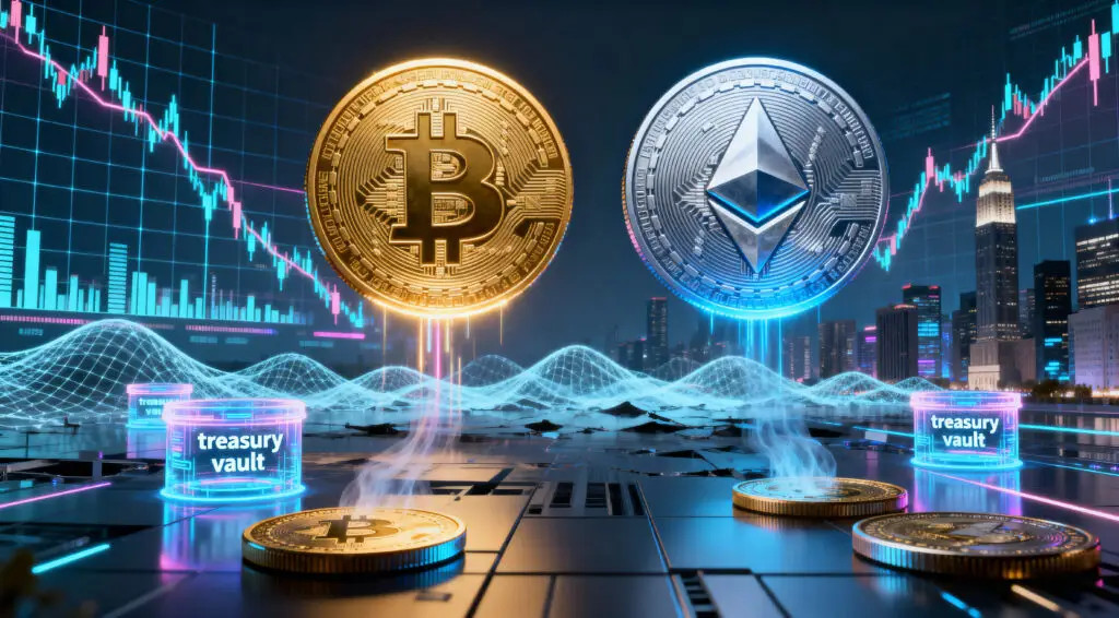 Slowing Bitcoin and Ethereum Treasury Buys Weigh on Market Sentiment