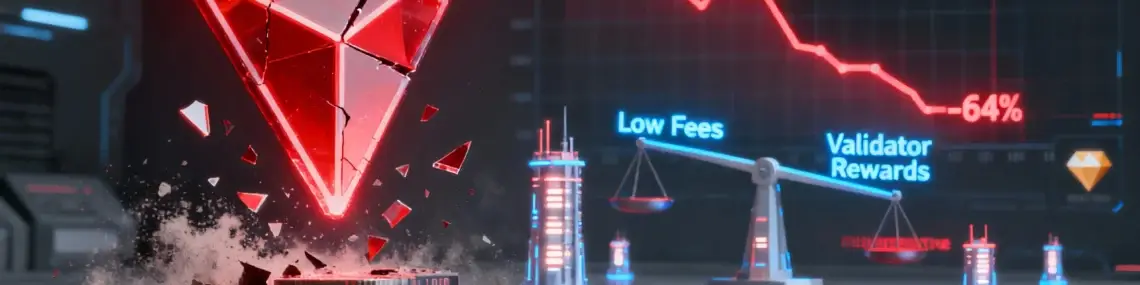 TRON Block Producers See 64% Revenue Plunge After Fee Cut