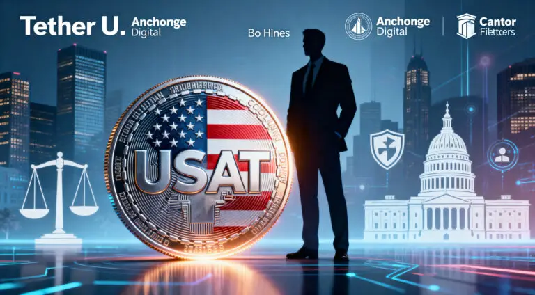 Tether Launches USAT Stablecoin, Appoints Former White House Advisor Bo Hines to Lead U.S. Business