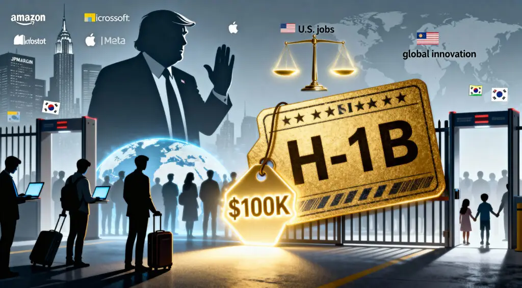 Trump $100K H-1B Plan Threatens Tech Hiring and Immigration