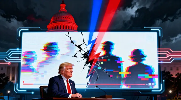 Trump Shares Racist AI Video Targeting Schumer and Jeffries Amid Shutdown Threat