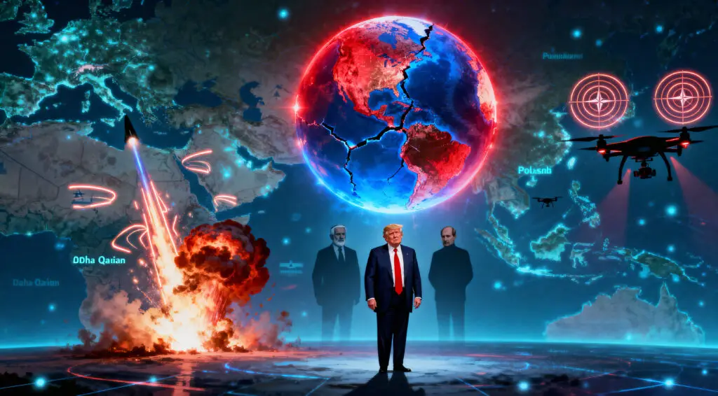 Trump’s Credibility Faces New Blow After Israel’s Strike in Qatar and Escalation in Poland