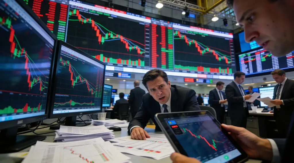 US Stocks Fall as Tech Giants Retreat from Highs