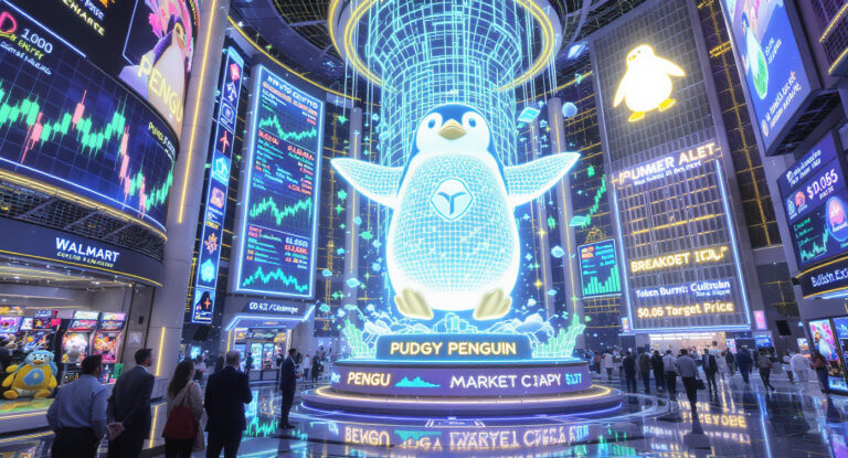 Wall Street Bets on PENGU as Memecoin Momentum Builds