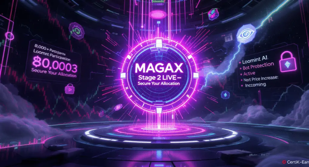 MAGAX Stage 2 Live, Secure Your Allocation Before Prices Climb Again