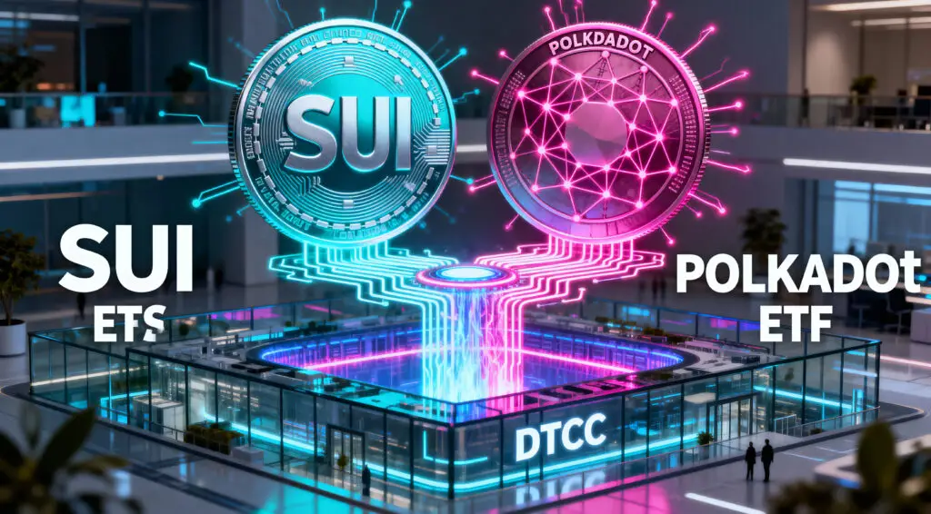 21Shares SUI and Polkadot ETFs Gain Momentum With DTCC