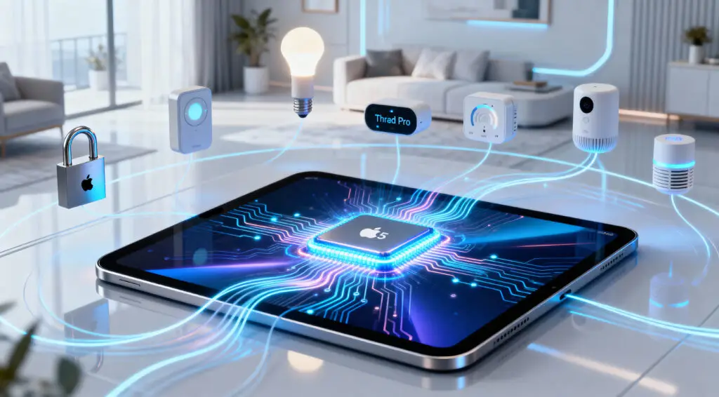 Apple M5 iPad Pro Introduces Thread for Smarter Home Control