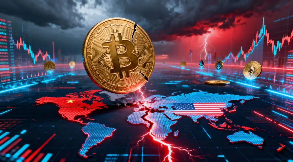 Bitcoin Falls to $109K Amid Rising Trade Tensions With China