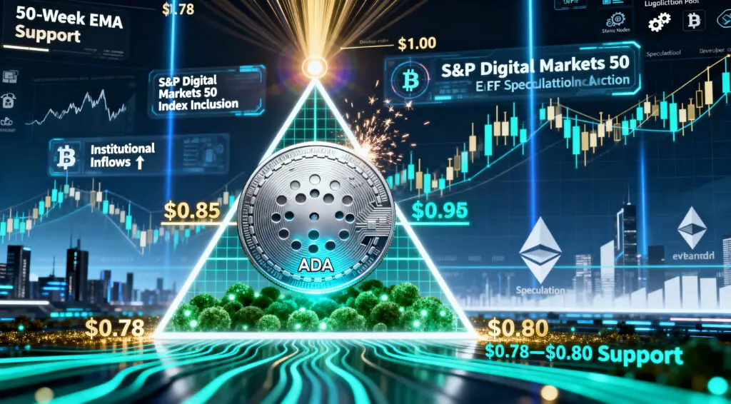 Cardano Eyes Breakout as $0.90 Resistance Nears Key Apex