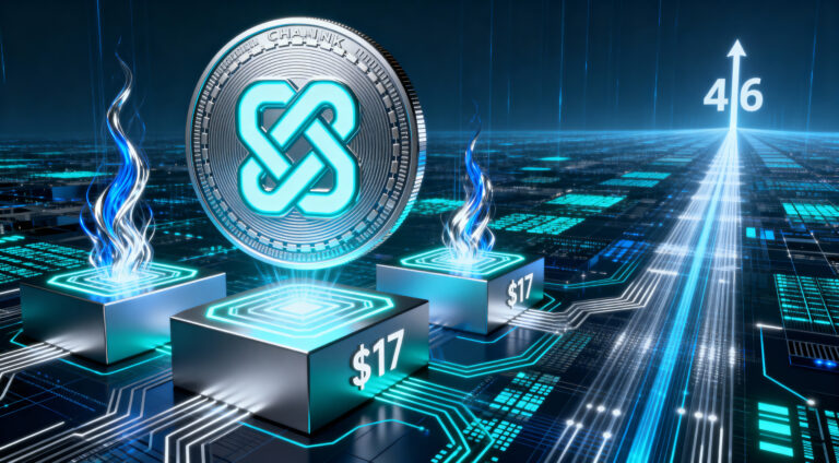 Chainlink Holds Above $17 as Analysts Predict Long-Term Surge to $46
