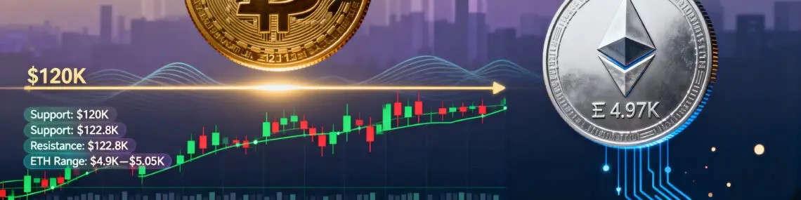 Crypto Market Analysis (October 11, 2025)- Crypto Market Calms as Bitcoin Holds $121K and Ethereum Dips Below $5K