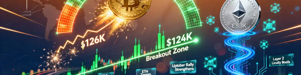 Crypto Market Analysis (October 14, 2025): Crypto Market Rallies as Bitcoin Eyes $124K and Ethereum Approaches $5.3K