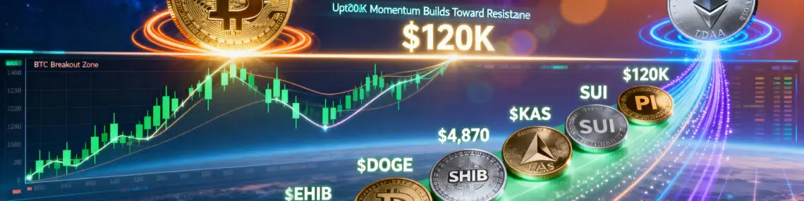 Crypto Market Analysis (October 5, 2025): Crypto Market Eyes Major Breakout as Bitcoin Nears $120K