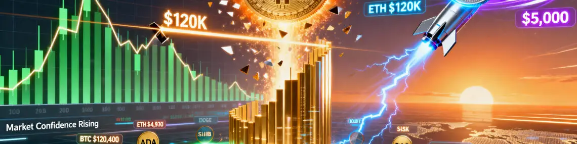 Crypto Market Analysis (October 6, 2025): Crypto Market Ignites as Bitcoin Breaks $120K and Ethereum Nears $5K