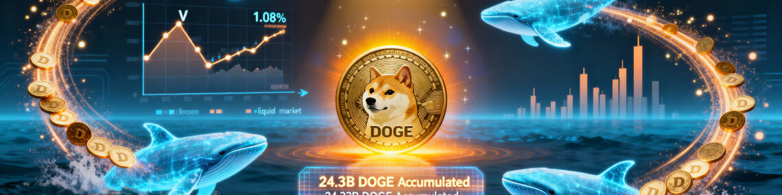 Dogecoin Whales Add 24.33B DOGE as Price Shows Strength