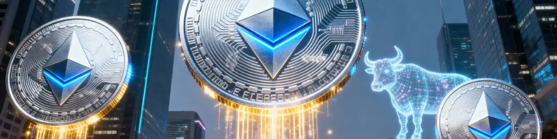 Ethereum ETF Inflows Hit $141M as Bull Flag Signals $6K Rally