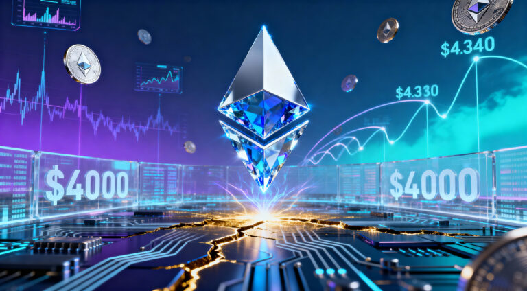 Ethereum Price Struggles Below $4,000 as Breakout Nears $4,340
