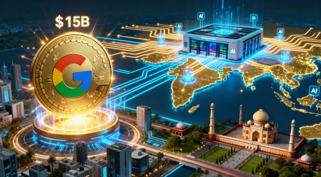 Google Announces $15B Investment in India’s First AI Data Hub