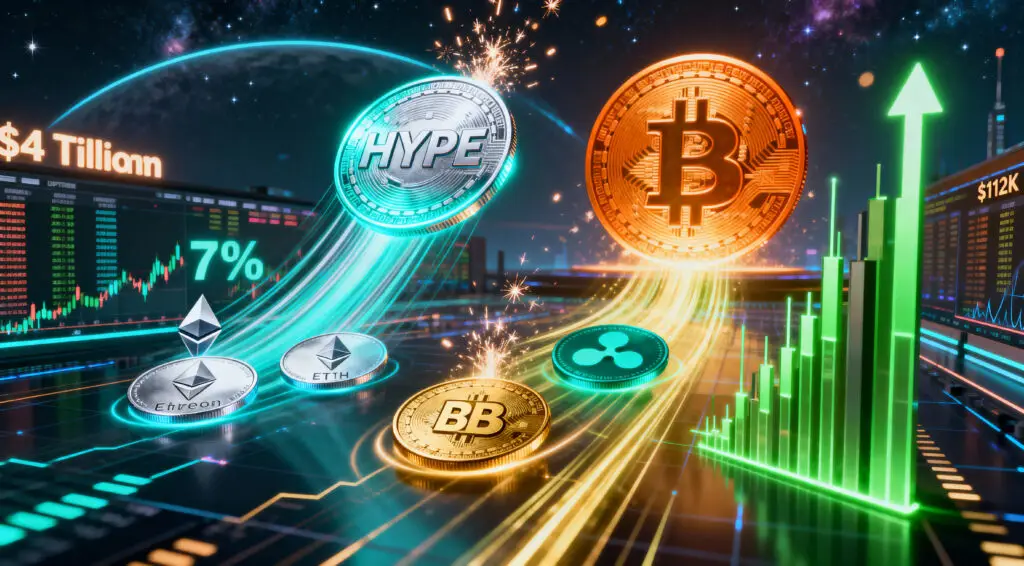 Hyperliquid HYPE Surges 7% as Altcoin Rally Accelerates