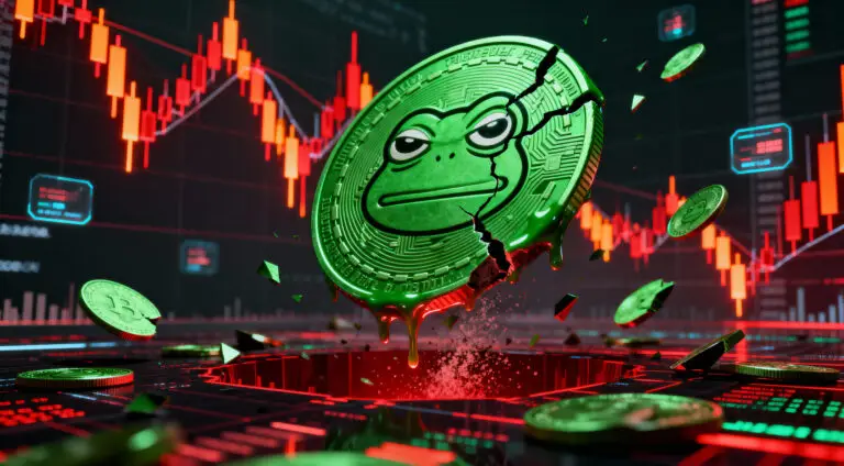 Pepe Coin Faces 85% Drop Risk as Bearish Pattern Emerges