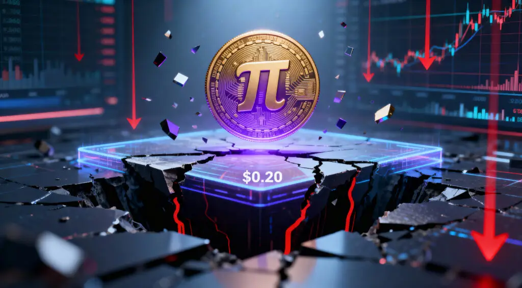 Pi Network Faces Decline as Token Nears All-Time Low Level