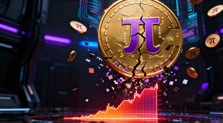 Pi Network Price Falls After Major Update as Confidence Weakens