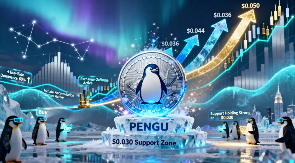 Pudgy Penguins Bulls Eye $0.05 Breakout After Holding $0.03