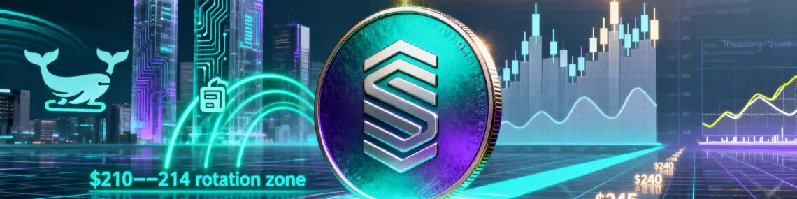 Solana Holds $225 Support As Buyers Defend Key Price Zone