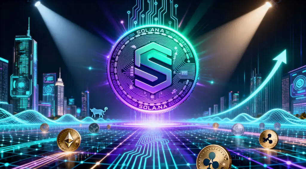 Solana Leads Blockchain Revenue as Price Targets $200 Breakout