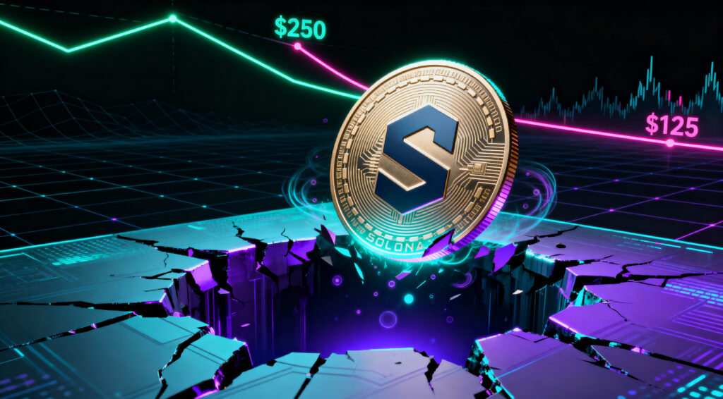 Solana Risks Breakdown as Price Tests Key $125 Support