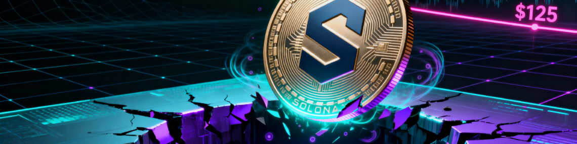 Solana Risks Breakdown as Price Tests Key $125 Support