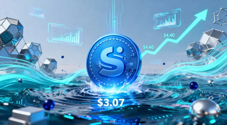 Sui Bulls Target $4.40 as Price Holds Above $3.07 Support