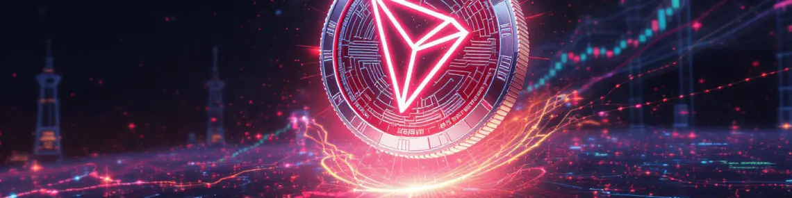 TRX Builds Bullish Momentum as TRON Eyes Breakout at $0.42