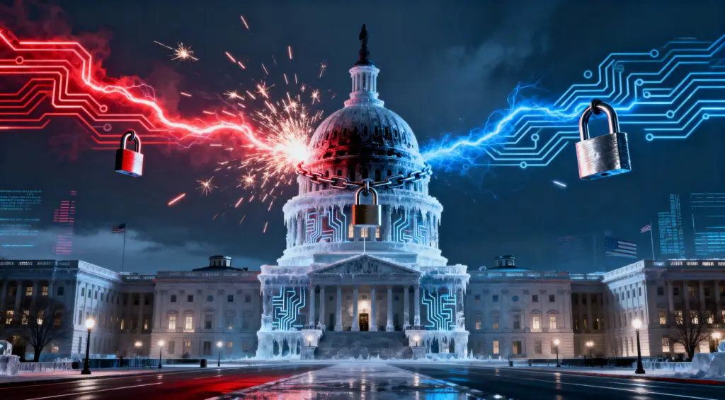 US Government Shutdown Enters Day 20 After Senate Blocks Deal