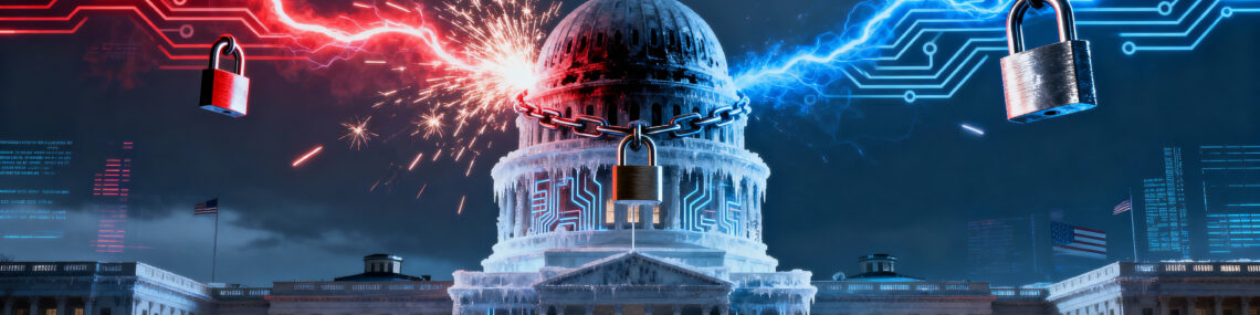 US Government Shutdown Enters Day 20 After Senate Blocks Deal