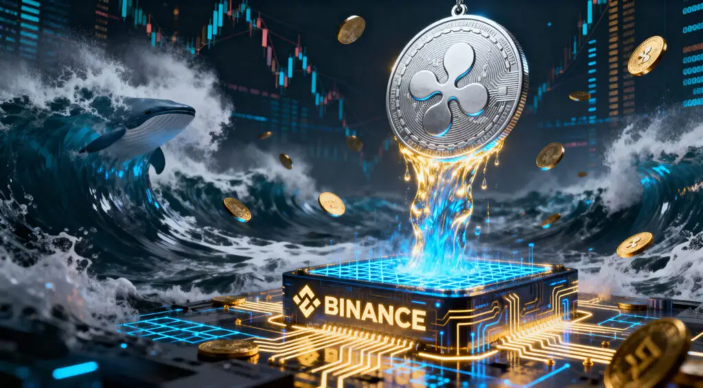 XRP Price Falls 20% as Whale Inflows Flood Binance Exchange